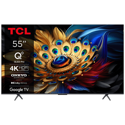 TCL Televizor Smart QLED 4K UltraHD 55", Google TV - 55C655