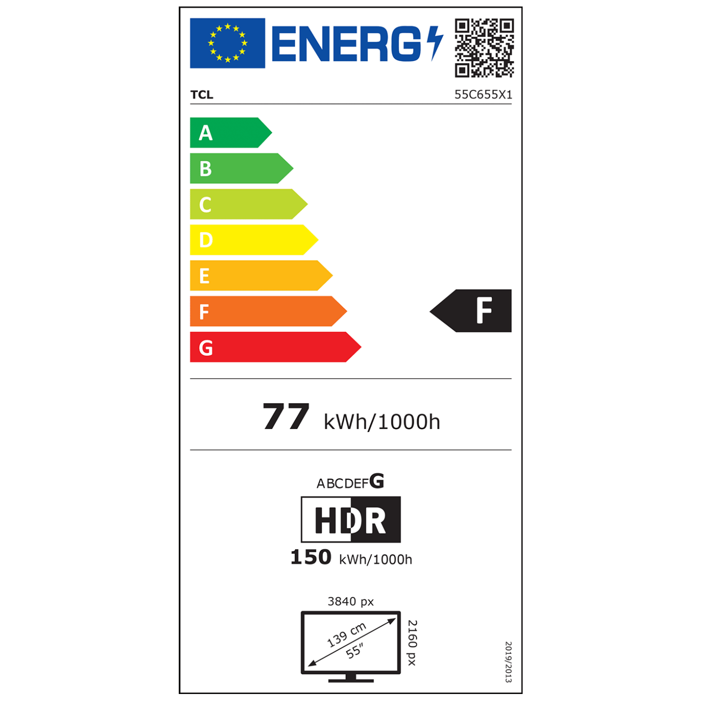 TCL Televizor Smart QLED 4K UltraHD 55", Google TV - 55C655