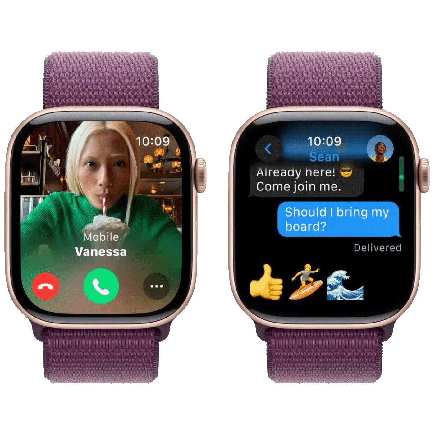 Apple Pametni sat, 1.96" LTPO3 OLED zaslon, vodootporan BT, WiFi - Watch Series 10 GPS 46mm Rose Gold