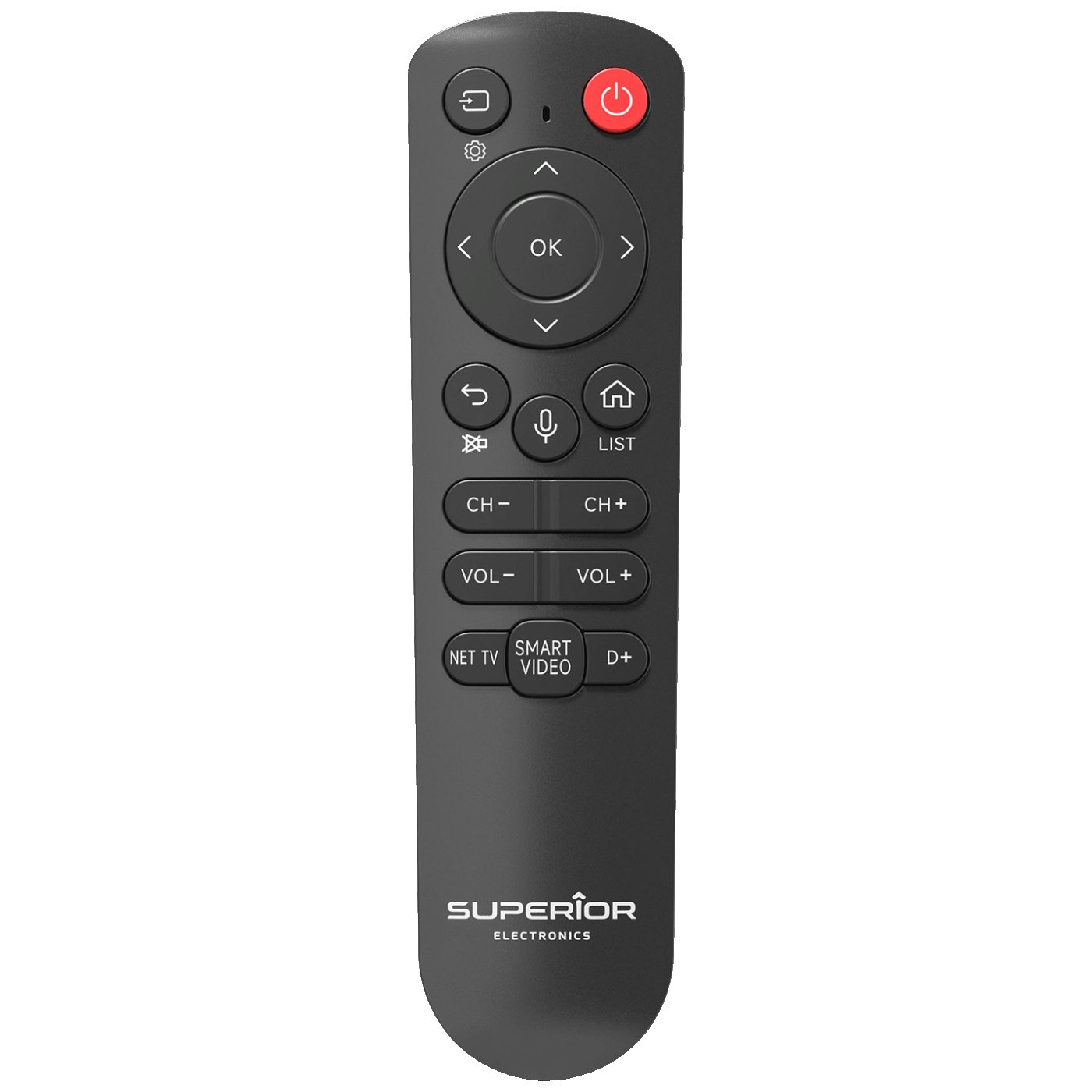 Superior Daljinski upravljač za LG Smart s glasovnim funkcijama, BT - RC LG Voice