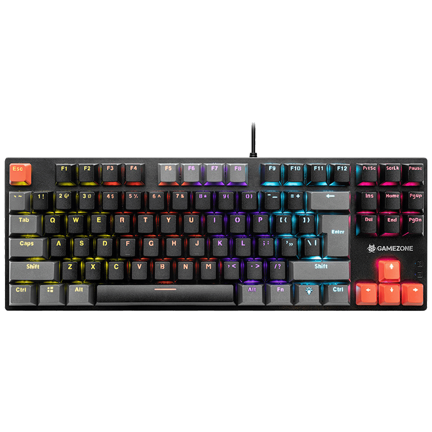 Tracer Tastatura sa LED osvjetljenjem, gaming, mehanička - GAMEZONE Blade 87