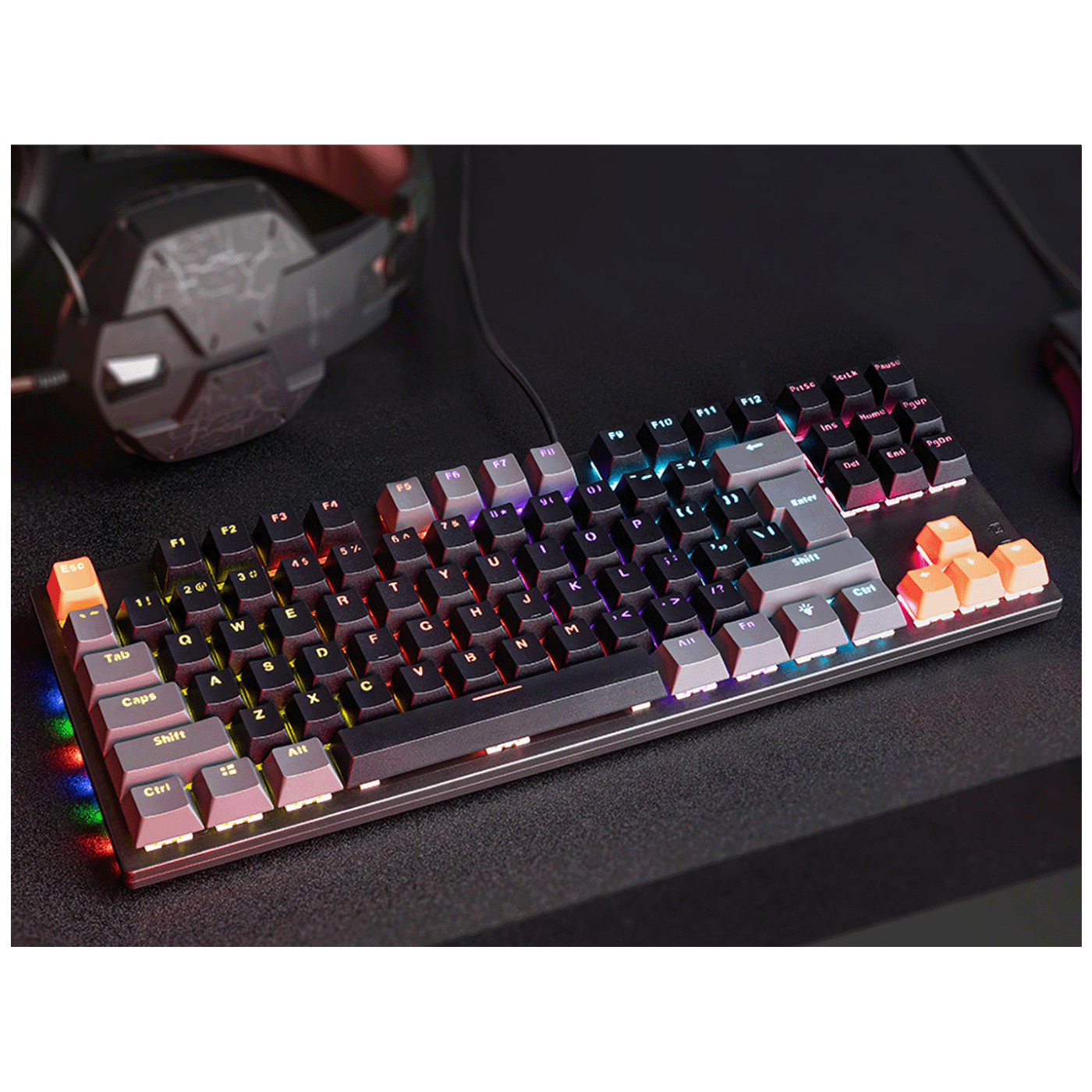 Tracer Tastatura sa LED osvjetljenjem, gaming, mehanička - GAMEZONE Blade 87