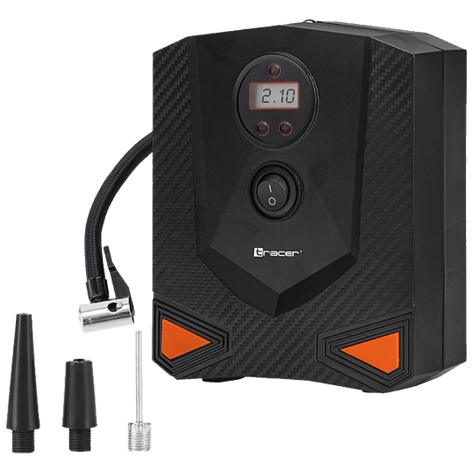Tracer Kompresor, LCD zaslon, DC 12V, 120 PSI, 8 bar, 120W - RES-04-EL