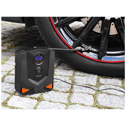 Tracer Kompresor, LCD zaslon, DC 12V, 120 PSI, 8 bar, 120W - RES-04-EL