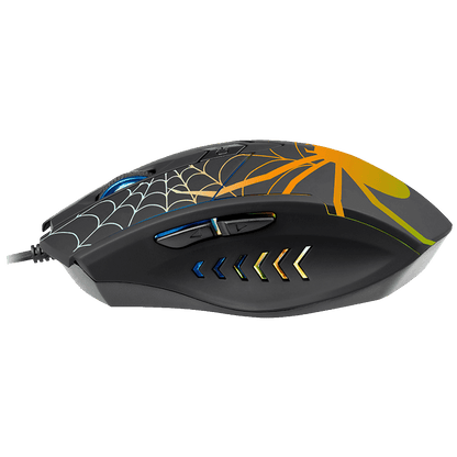 Tracer Miš optički, gaming, 1600 dpi, RGB, USB - GAMEZONE Black Widow RGB