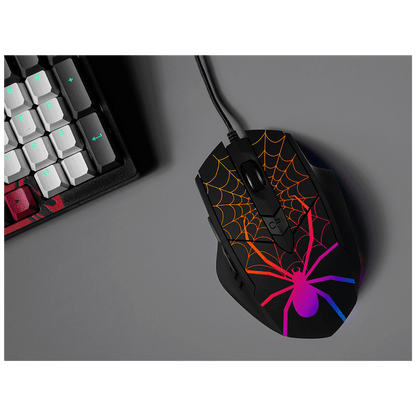 Tracer Miš optički, gaming, 1600 dpi, RGB, USB - GAMEZONE Black Widow RGB