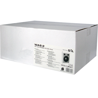 SAL Zvučnik zidni 10W, 110V, 165mm, 8 Ohm, bijela boja - WAS 2