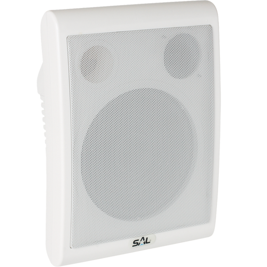 SAL Zvučnik zidni 10W, 110V, 165mm, 8 Ohm, bijela boja - WAS 2