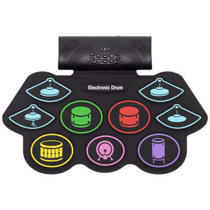 home Električni bubnjevi, set, sklopivo, Bluetooth, 1000 mAh - HRD1