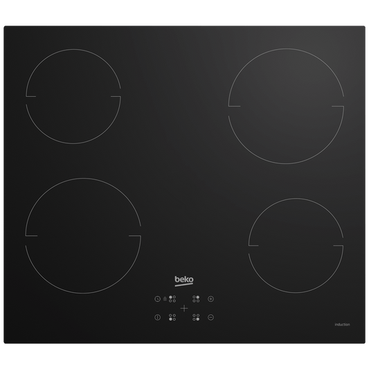 Beko Ugradbena indukcijska ploča za kuhanje, 60cm, 5600W - HII64401QT
