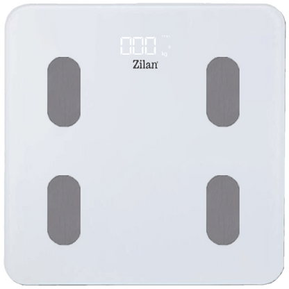 Zilan Pametna vaga, tjelesna, do 180 kg, LED zaslon, Bluetooth - ZLN8979