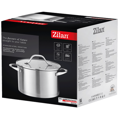 Zilan Lonac sa staklenim poklopcem, 20 cm - ZLN1351