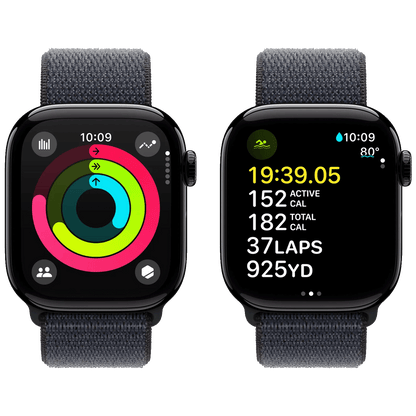 Apple Pametni sat, 1.77" LTPO3 OLED zaslon, vodootporan BT, WiFi - Watch Series 10 GPS 42mm Jet Black
