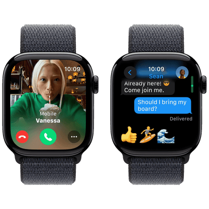 Apple Pametni sat, 1.77" LTPO3 OLED zaslon, vodootporan BT, WiFi - Watch Series 10 GPS 42mm Jet Black