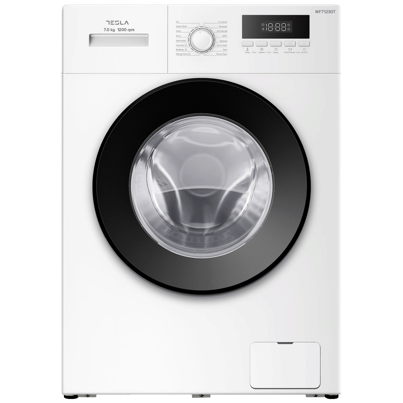 Tesla Mašina za veš, 1200 obrtaja, 7 kg veša, Inverter, C - WF71230T