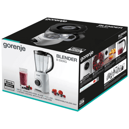 Gorenje Blender 500 W, zapremina 1.5 lit. - B500XG