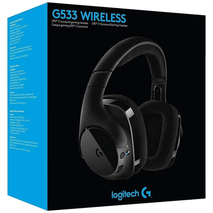 Logitech Bežične slušalice sa mikrofonom, gaming, 7.1 - G533