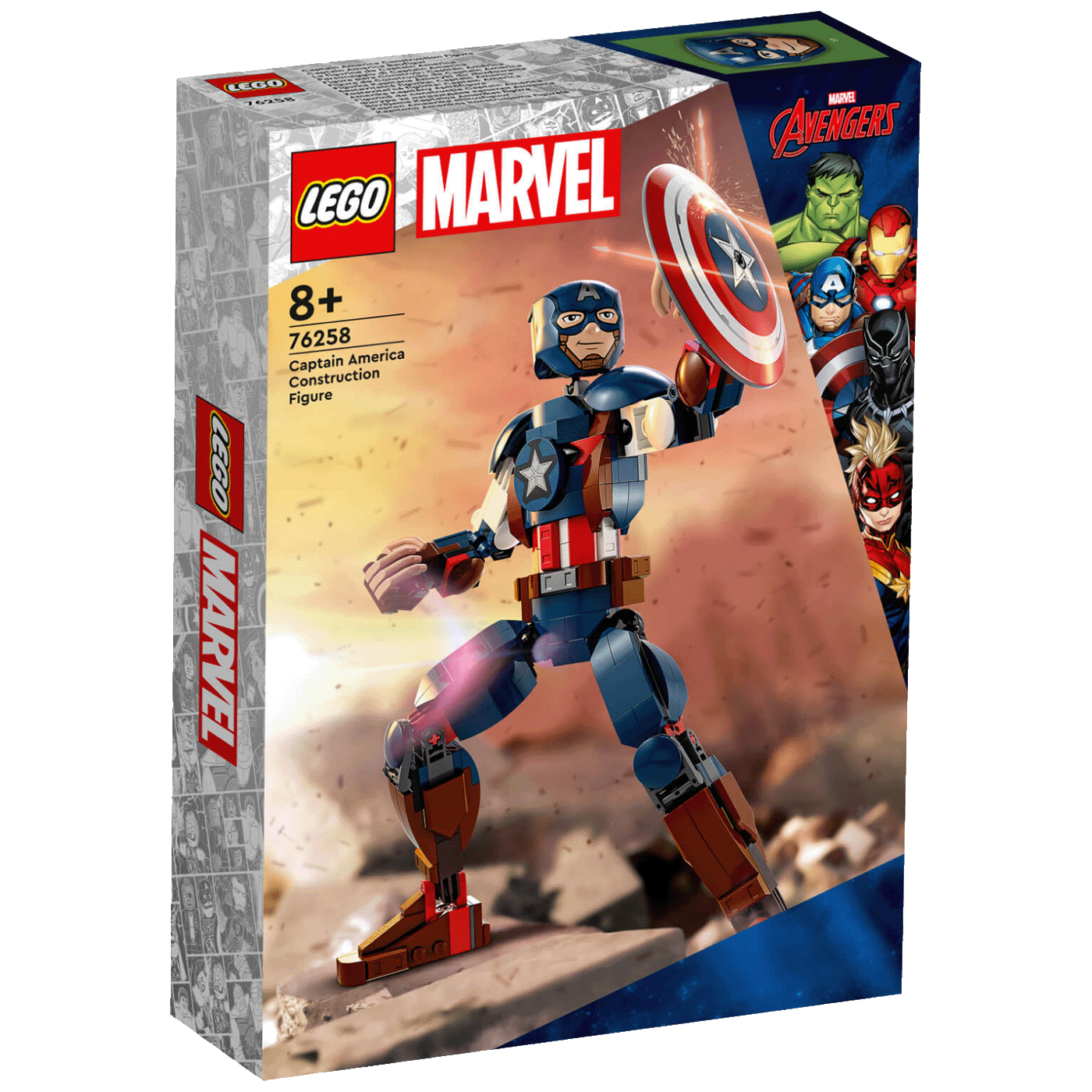 Lego Captain America figura, LEGO Super Heroes Marvel