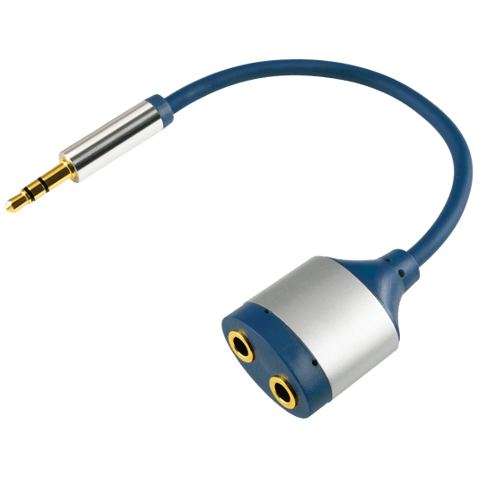 home Jack 3.5mm muški na Jack 3,5mm ženski x 2, dužina 15cm - AC 16M