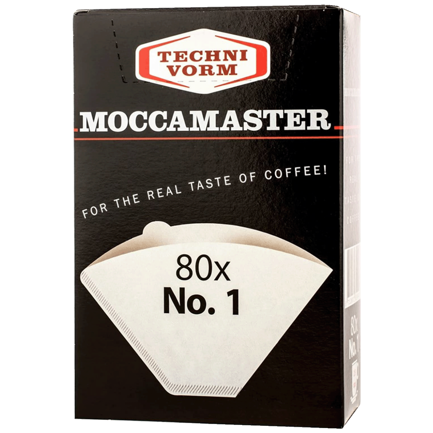 Moccamaster Papirnati filteri za kafu, jednokratni, 80 kom. - Paper coffee filters Nr 1