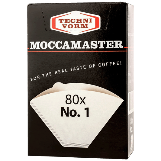 Moccamaster Papirnati filteri za kafu, jednokratni, 80 kom. - Paper coffee filters Nr 1