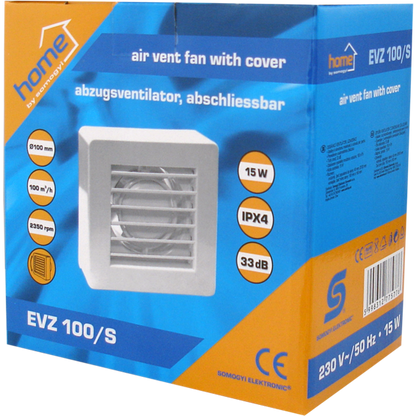 home Aspirator ugradbeni za ventilaciju 150x150mm - EVZ 100/S