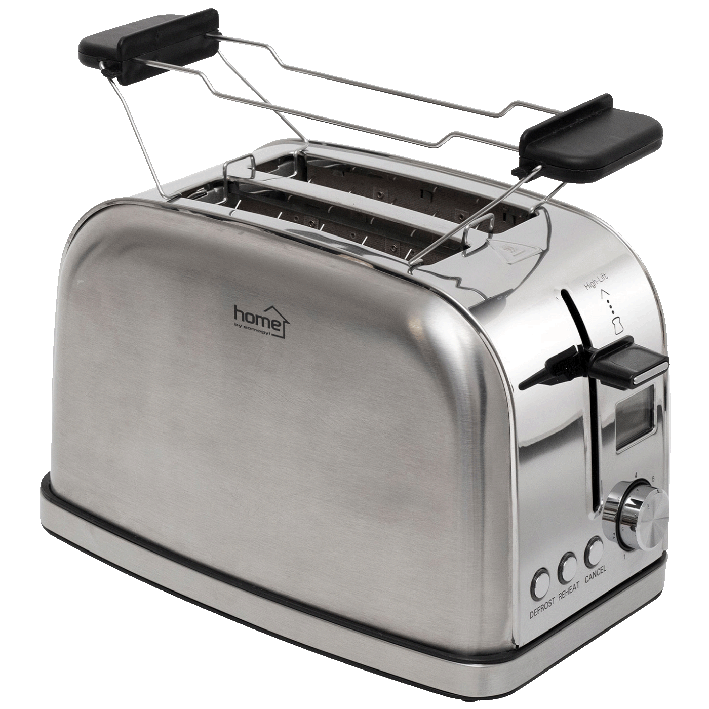 home Toster, 950W, za 2 kriške, 7 nivoa tostiranja, LCD - HGKP22LCD