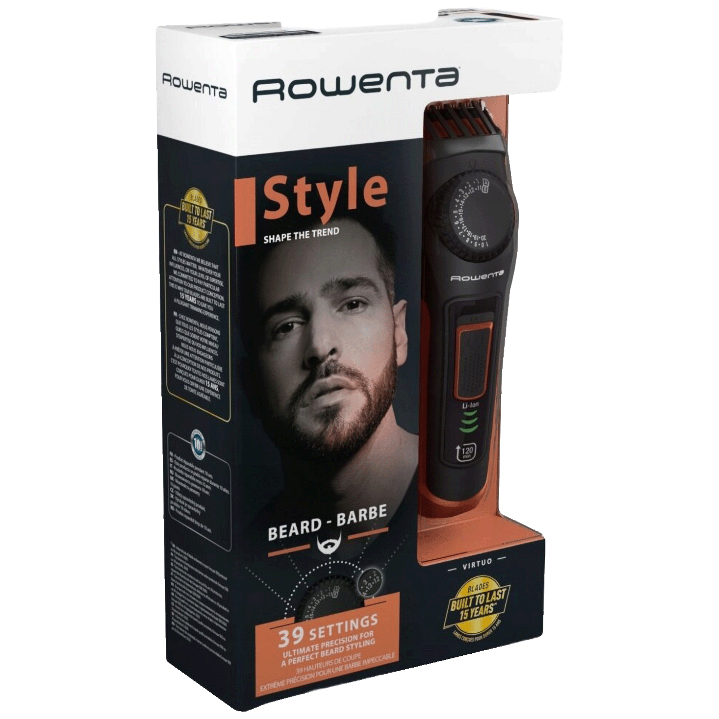 Rowenta Aparat za brijanje, trimer, Virtuo - TN3800F4