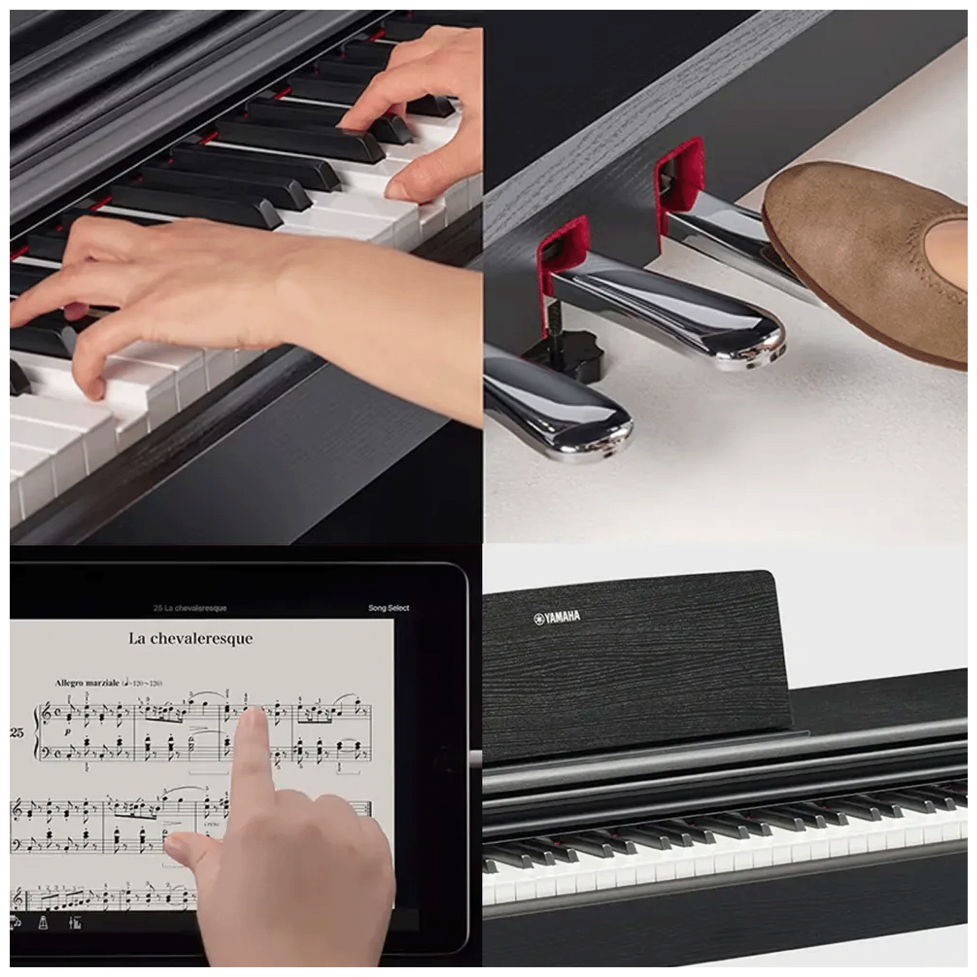 Yamaha Digitalni klavir, 88 tipki, 2 x 6W, 2 x 12 cm zvučnici - YDP-105B