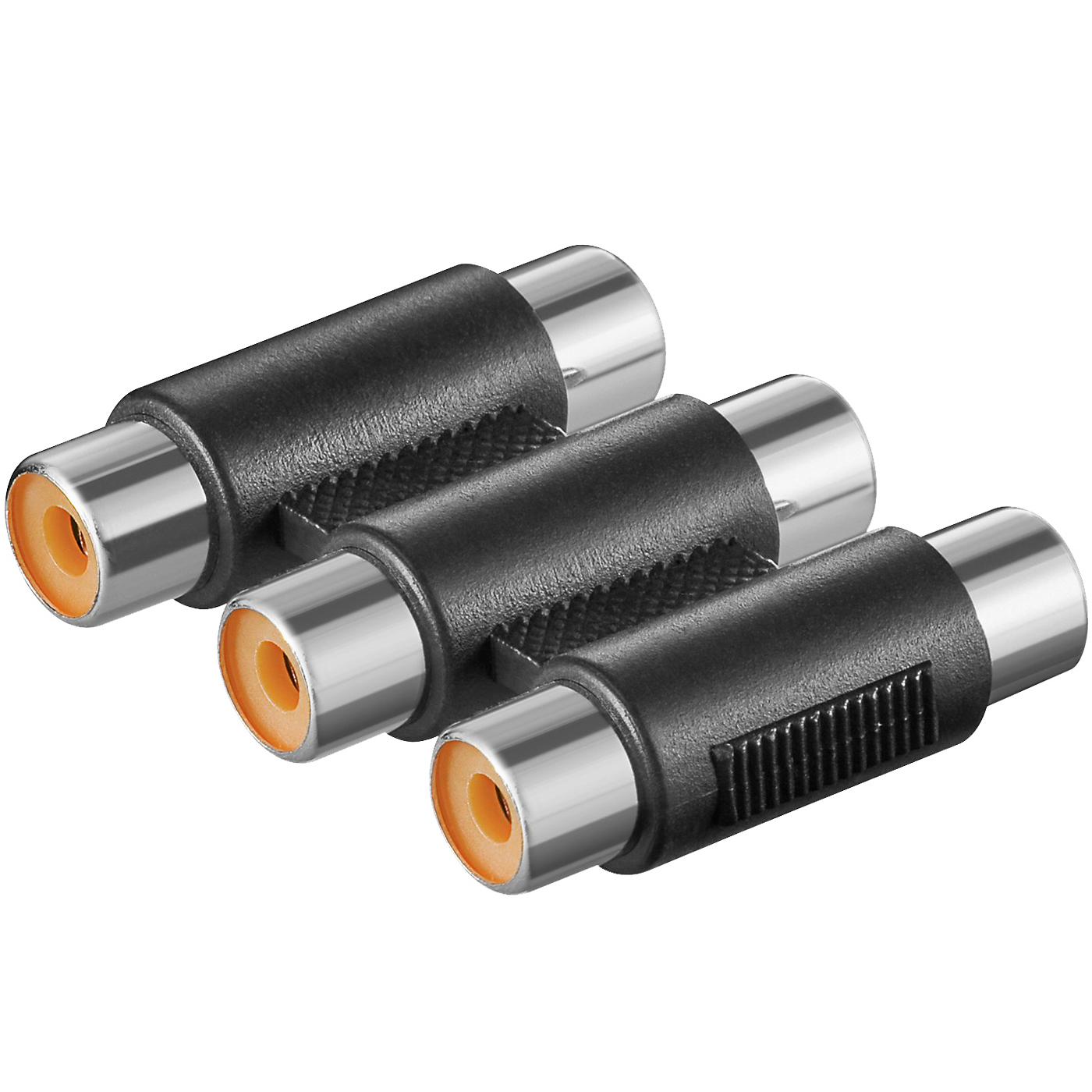 ZED electronic RCA činč ženski x 3, za produžetak audio kabla - AN33