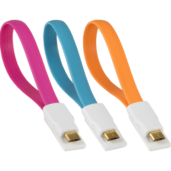 home USB A na USB micro kabl, 2.1A, dužina 21,5cm, flat - SA 050/M