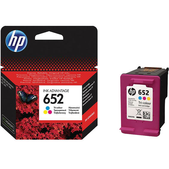 HP Tinta 652 (F6V24AE), boje, 200 str