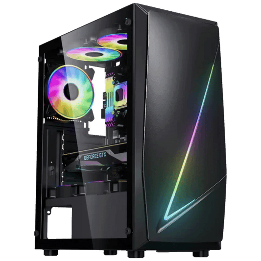 Zeus Desktop PC, Ryzen 5 5500, RX6600, 16GB DDR4, SSD 1 TB - Ryzen 5 5500/16GB/1TB/RX6600