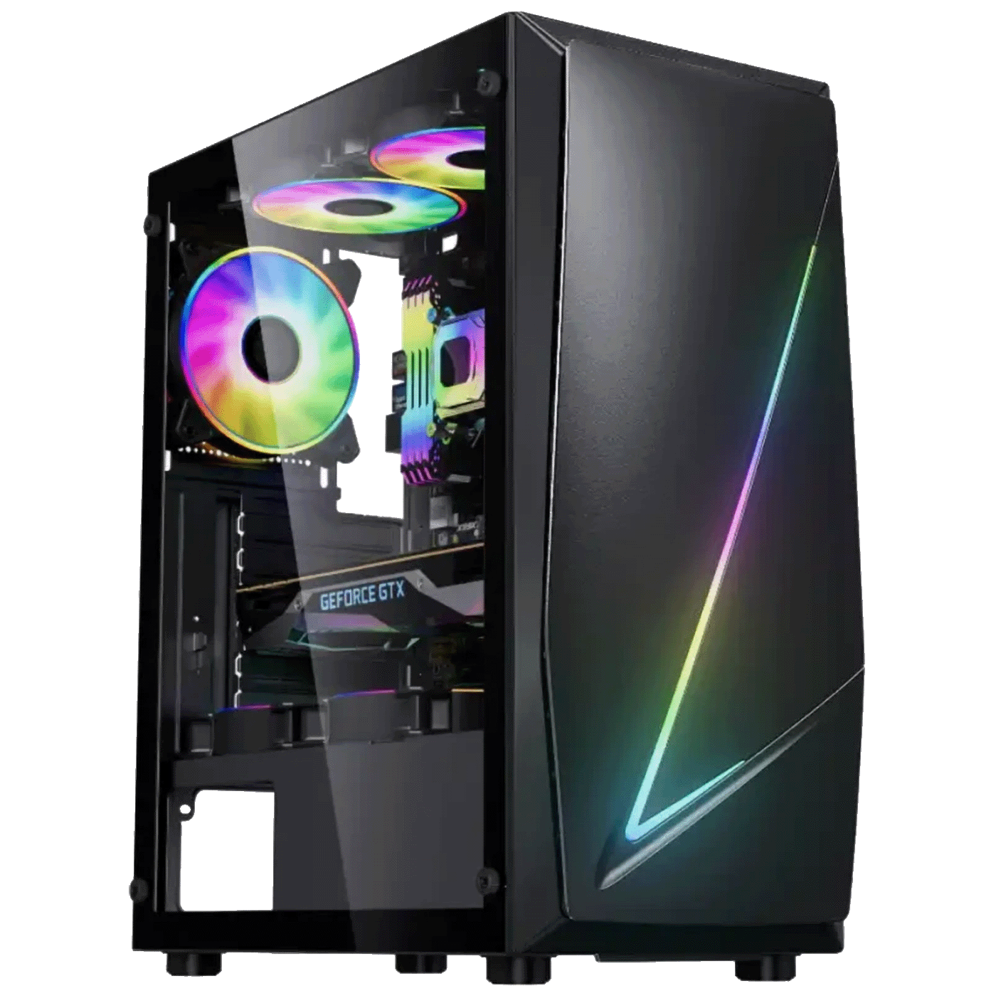 Zeus Desktop PC, Ryzen 5 5500, RX6650XT, 16GB DDR4, SSD 1 TB - Ryzen 5 5500/16GB/1TB/RX6650XT