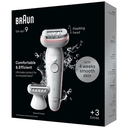 Braun Epilator, 2u1, Silk épil 9 - SES9-030