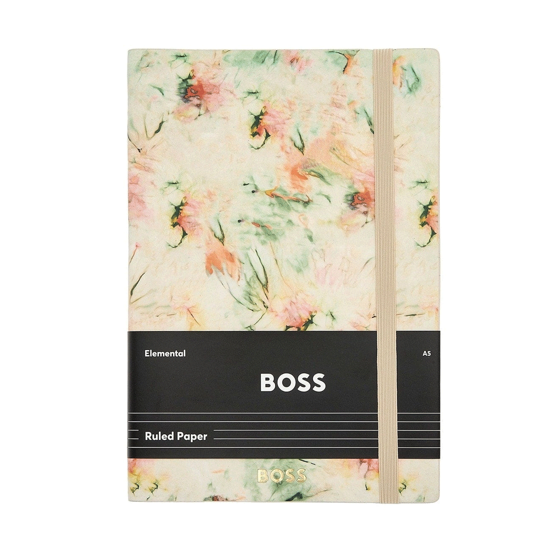 Notes A5 Tie-Due HNH418GL, dikto, cream, Hugo Boss