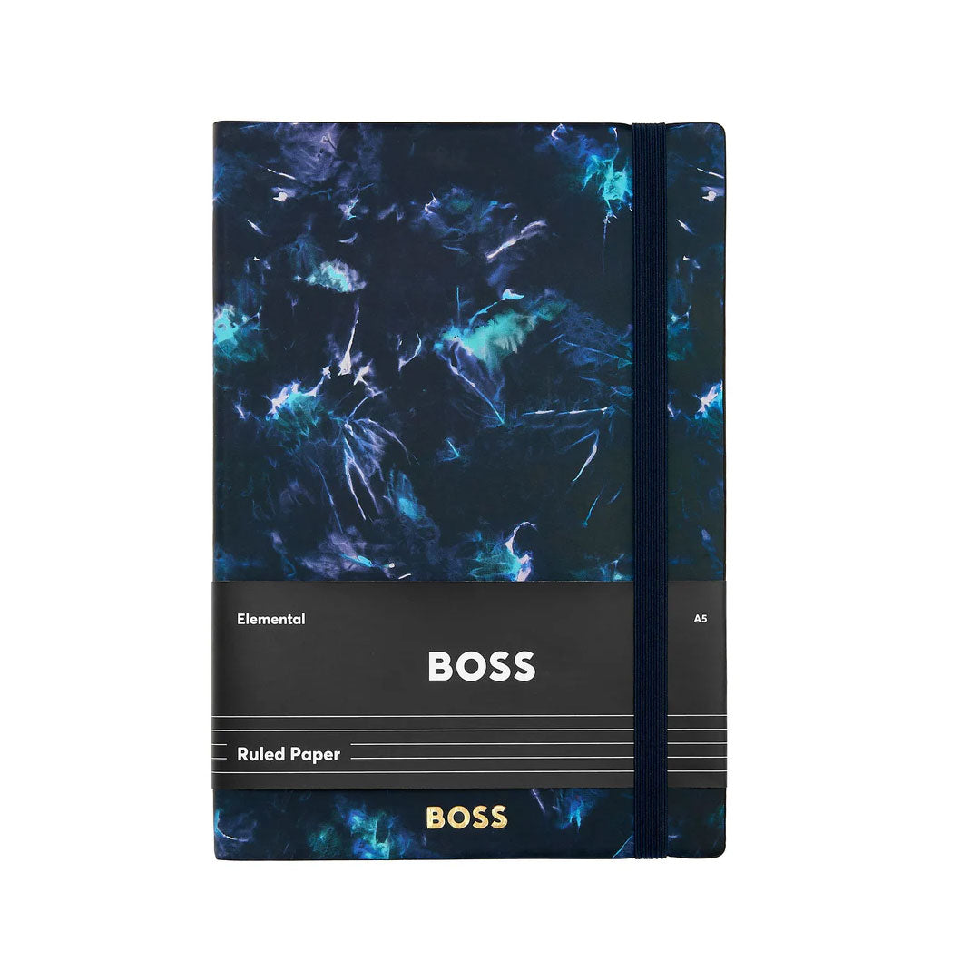 Notes A5 Tie-Due HNH418NL, dikto, plavi, Hugo Boss