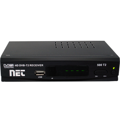 NET Prijemnik zemaljski,DVB-T2,Scart,HDMI,RF Modulator, displey - 500 T2