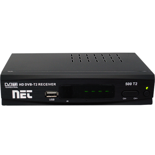 NET Prijemnik zemaljski,DVB-T2,Scart,HDMI,RF Modulator, displey - 500 T2