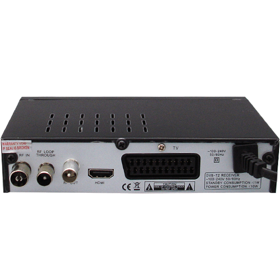 NET Prijemnik zemaljski,DVB-T2,Scart,HDMI,RF Modulator, displey - 500 T2