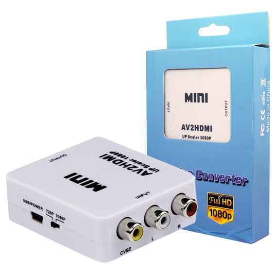 MKC Video konverter CVBS+audio na HDMI, mini - MKH-E-26