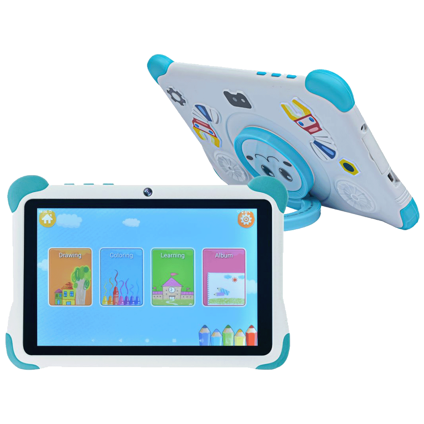 MeanIT Tablet 8", Android 14 Go, 3GB / 32GB, WiFi - K28 Fun Kids