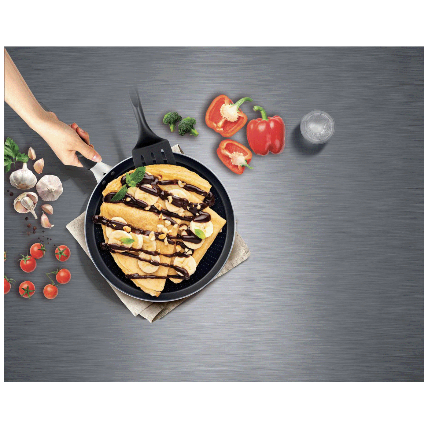Tefal Tava za palačinke, 25 cm, XL Intense Non-stick Pancake Pan - C3841053