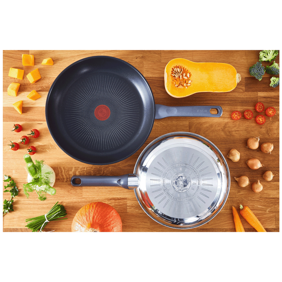 Tefal Tava Wok sa poklopcem, 28 cm, Daily Cook - G7309955