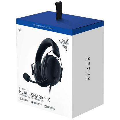 Razer Slušalice sa mikrofonom, gaming, PlayStation Edition - BlackShark V2 X  PS5 Edition