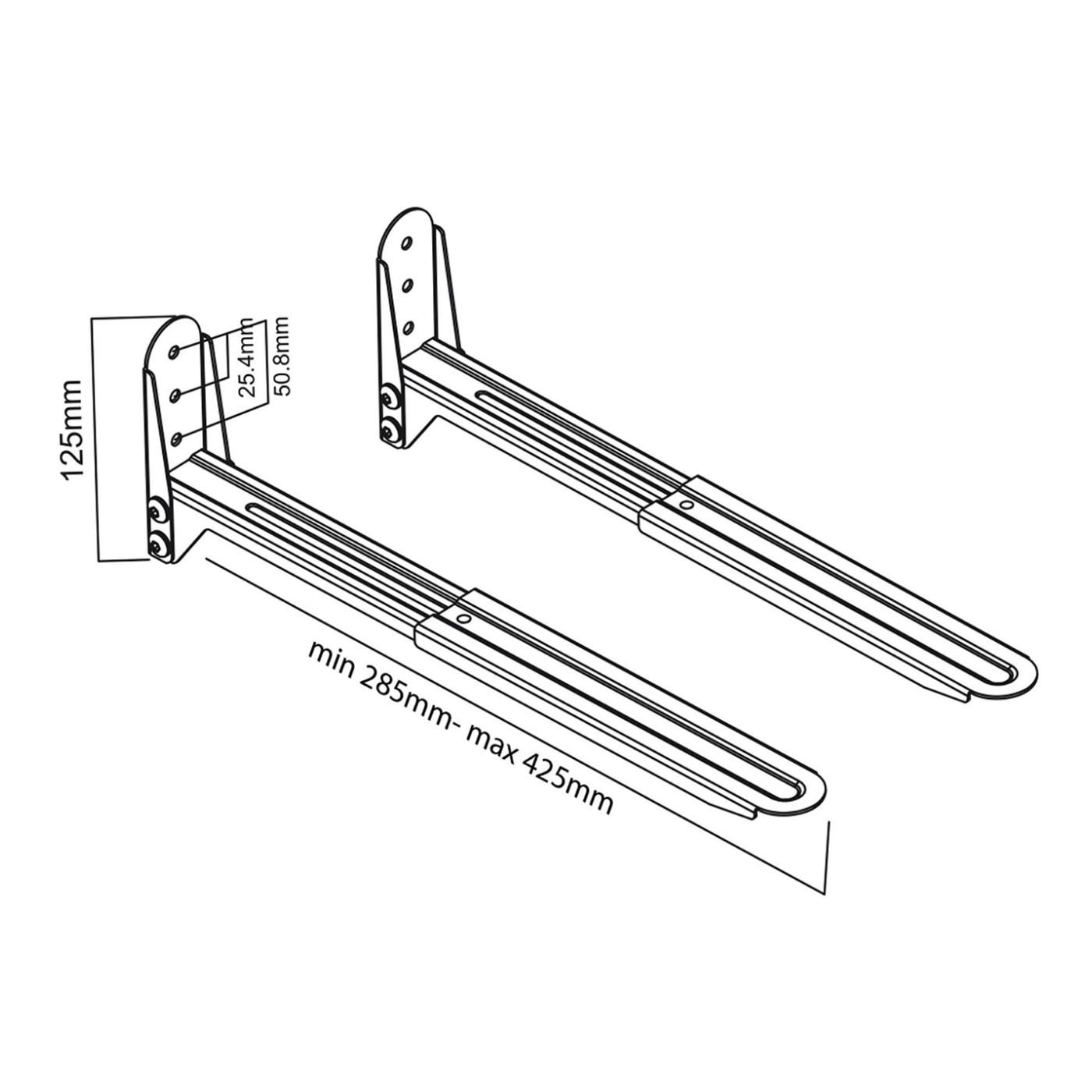 Maclean Nosač za mikrovalnu pećnicu, univerzalni - MC-776 B