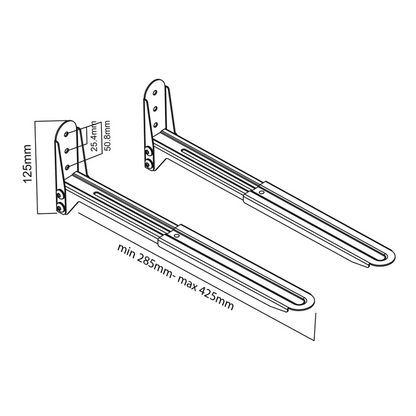 Maclean Nosač za mikrovalnu pećnicu, univerzalni - MC-776 B