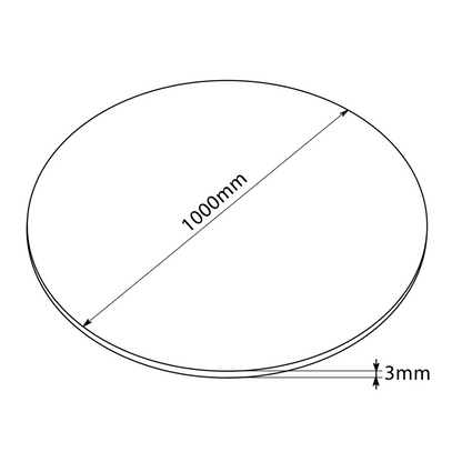 NanoRS Podna prostirka, promjer 100 cm - RS172