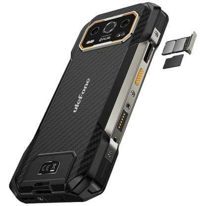ulefone Smartphone 6.78", RAM 12GB, DualSIM, 10600mAh, 50Mpx - Armor 27T 12GB/256GB Black