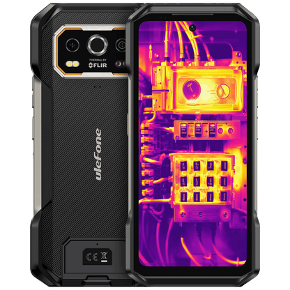 ulefone Smartphone 6.78", RAM 12GB, DualSIM, 10600mAh, 50Mpx - Armor 27T 12GB/256GB Black